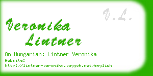 veronika lintner business card